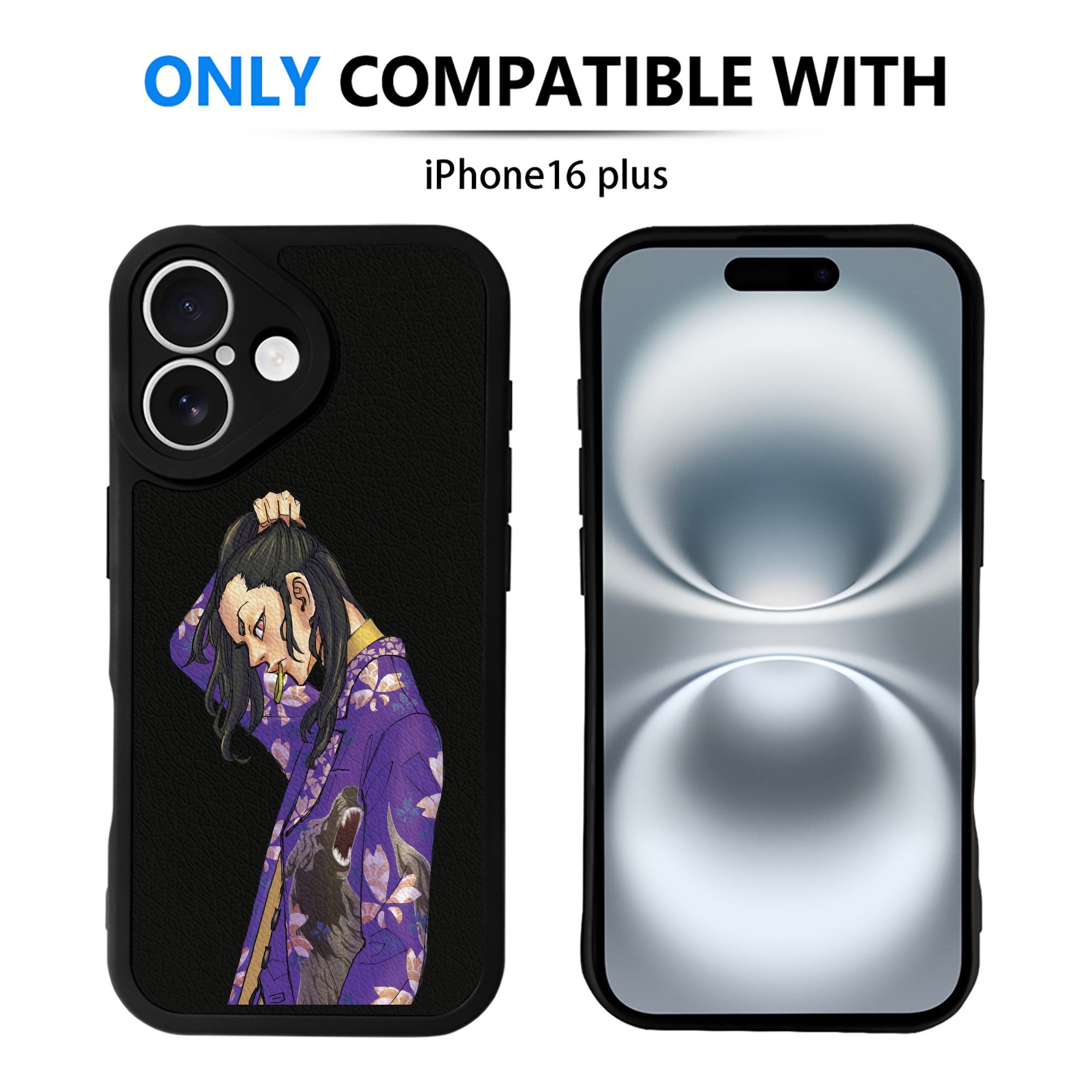 （画像用） 東京リベンジャーズ Tokyo Revengers 【iPhone 16シリーズ対応】シリコンスマホケース（レザー調） 材質：シリコン